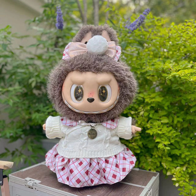 [Clothes for sale only] 58cm rabub clothes ZIMOMO baby clothes vinyl LABUBU plush doll clothes are cute.