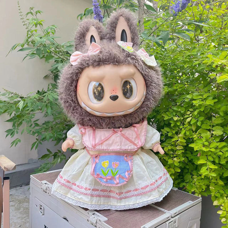 [Clothes for sale only] 58cm rabub clothes ZIMOMO baby clothes vinyl LABUBU plush doll clothes are cute.