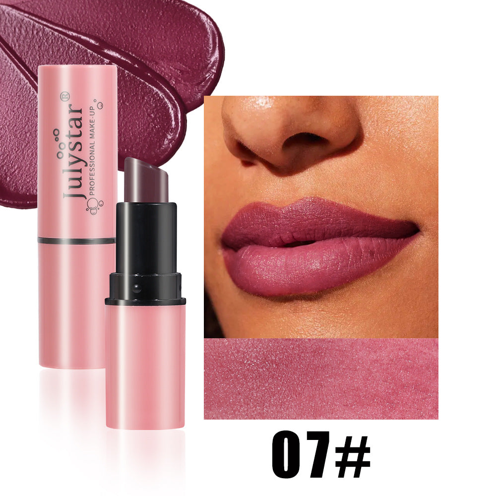 Lip makeup non-fading non-stick cup fruit flavor long-lasting waterproof moisturizing matte sandwich lipstick