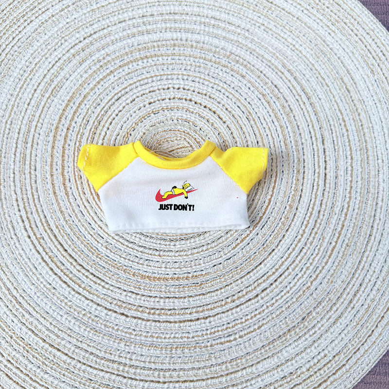 [Clothes only] First and second generation Labubu clothes pendant Labubu sitting baby clothes flying policewoman suit cute
