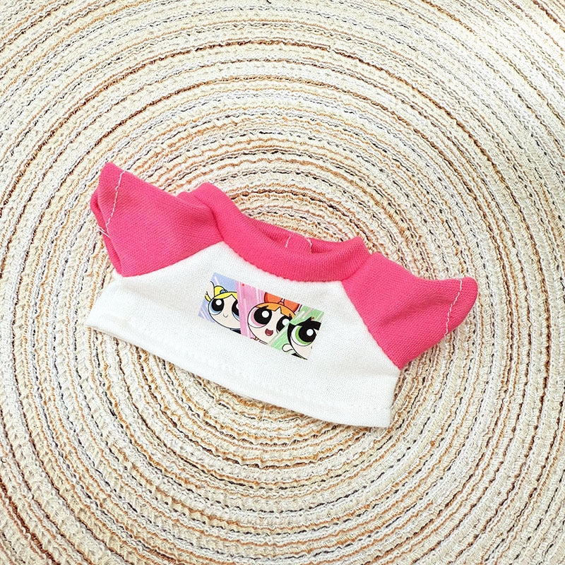 [Clothes only] First and second generation Labubu clothes pendant Labubu sitting baby clothes triangle overalls set tide
