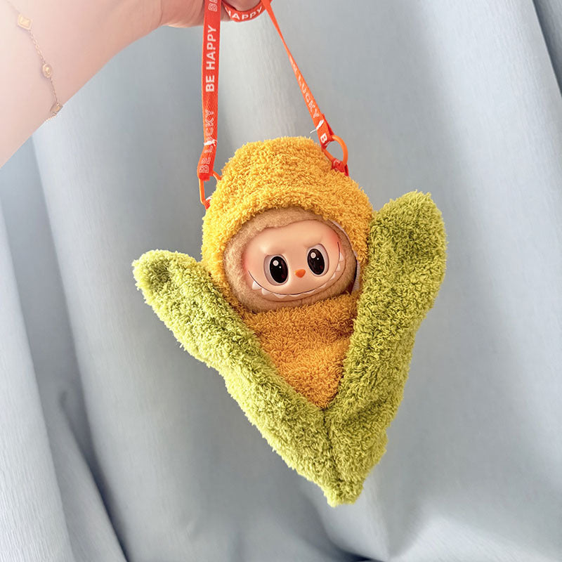 [Clothes only] First/second generation Labubu clothes pendant Labubu sitting party baby clothes skirt overalls cute