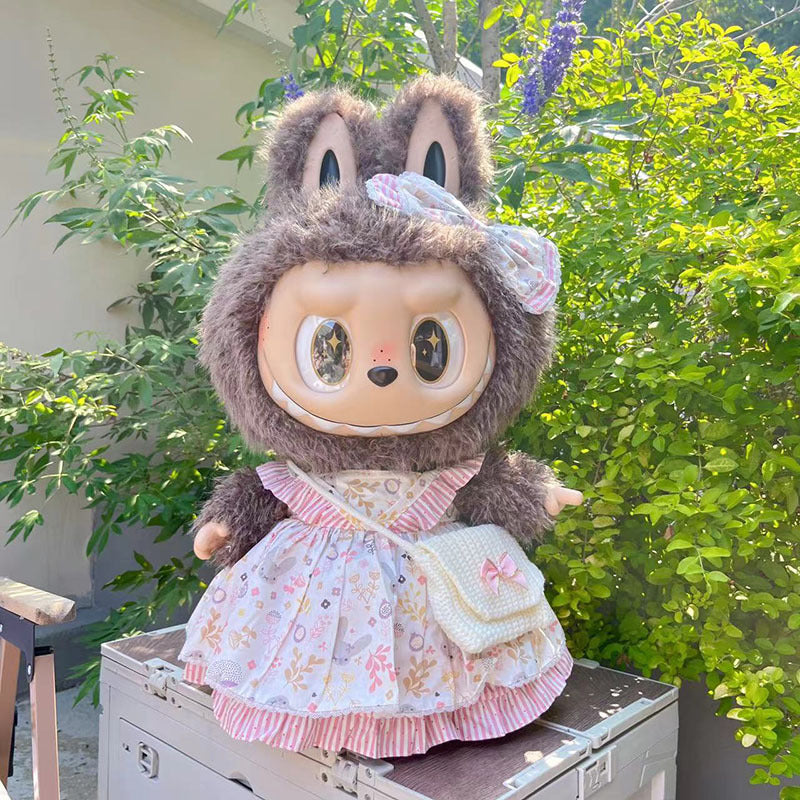 [Clothes for sale only] 58cm rabub clothes ZIMOMO baby clothes vinyl LABUBU plush doll clothes are cute.