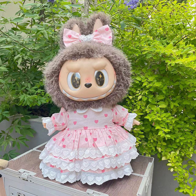 [Clothes for sale only] 58cm rabub clothes ZIMOMO baby clothes vinyl LABUBU plush doll clothes are cute.