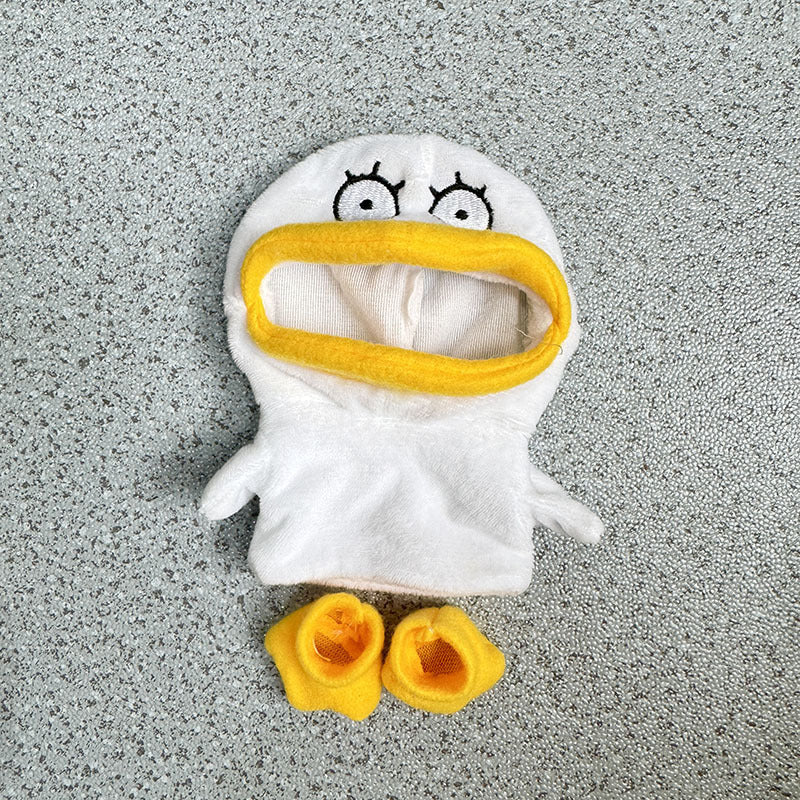 [Clothes only] 17cm Rab cloth pendant labubu keychain baby clothes couple college wind fried street sweater