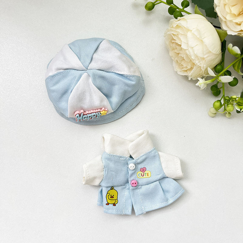 [Clothes only] Second generation blind box Labubu clothes vinyl face pendant Labubu sitting party series baby clothes cute