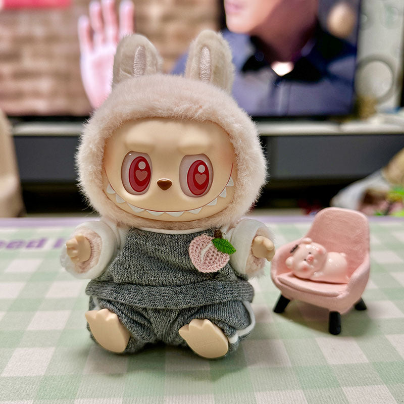 [Clothes only] First/second generation pendant Labubu clothes Labubu sitting party baby clothes trendy sweater cute