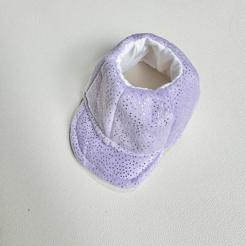 [Clothes only] 17cm blind box Labubu pendant baby clothes small animal hat Labubu trendy bucket hat accessories