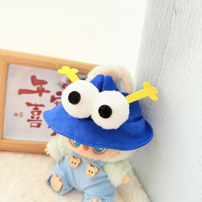 Clothes only] First and second generation Labubu clothes pendant Labubu sitting baby clothes sweetheart school flower skirt set cute