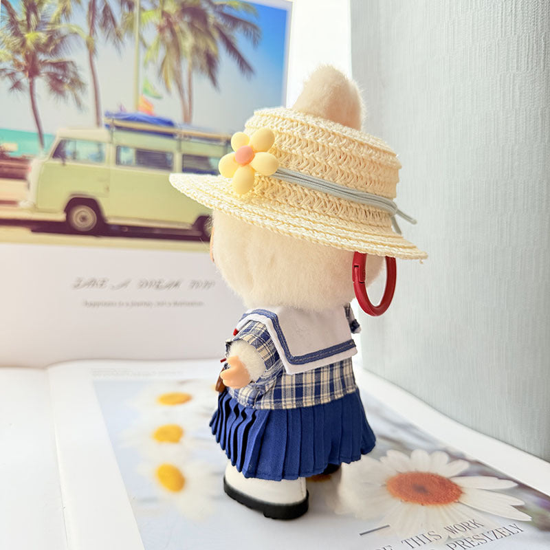 [Clothes only] First and second generation keychain Labubu clothes pendant Labubu baby clothes sweetheart sailor clothes cute