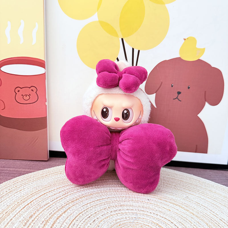 Clothes only] First and second generation Labubu clothes pendant Labubu sitting baby clothes shark bee dinosaur clothes cute