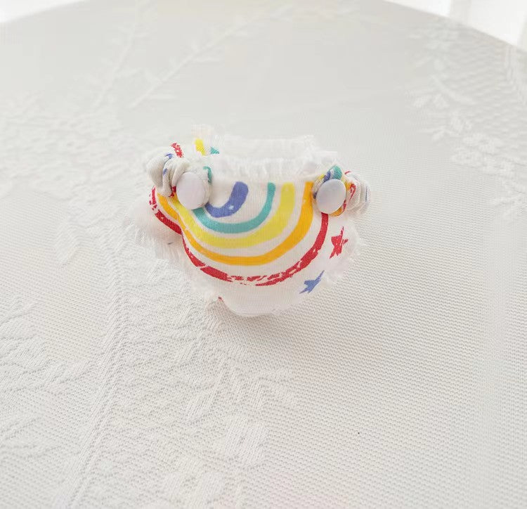 [Clothes only] 17cm blind box Macaron Labubu baby pajamas feeding bottle Labubu pendant for cute