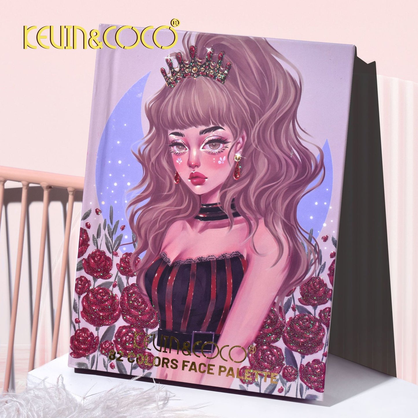 KEVIN & COCO82 color eyeshadow blush highlight integration ins girl daily KEVIN & COCO