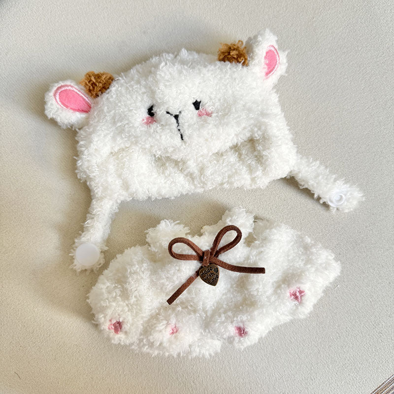 [Clothes only] 1st/2nd generation Labubu clothes pendant Labubu sitting party baby clothes little sheep skirt set