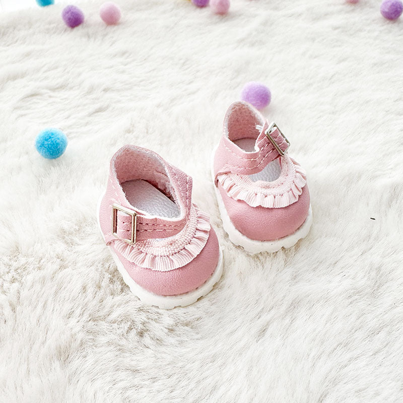 [Clothes only] First and second-generation Labubu clothes pendant Labubu sitting party baby clothes four-petal flower wool hat