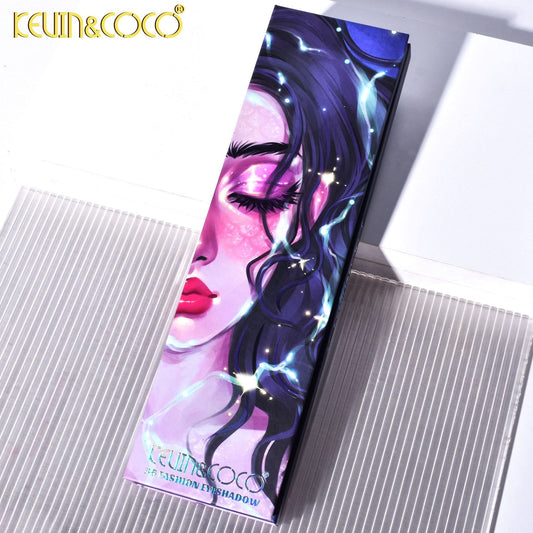 KEVIN & COCO36 Color Mysterious Overlord Eyeshadow Sweatproof Waterproof Eyeshadow Disc