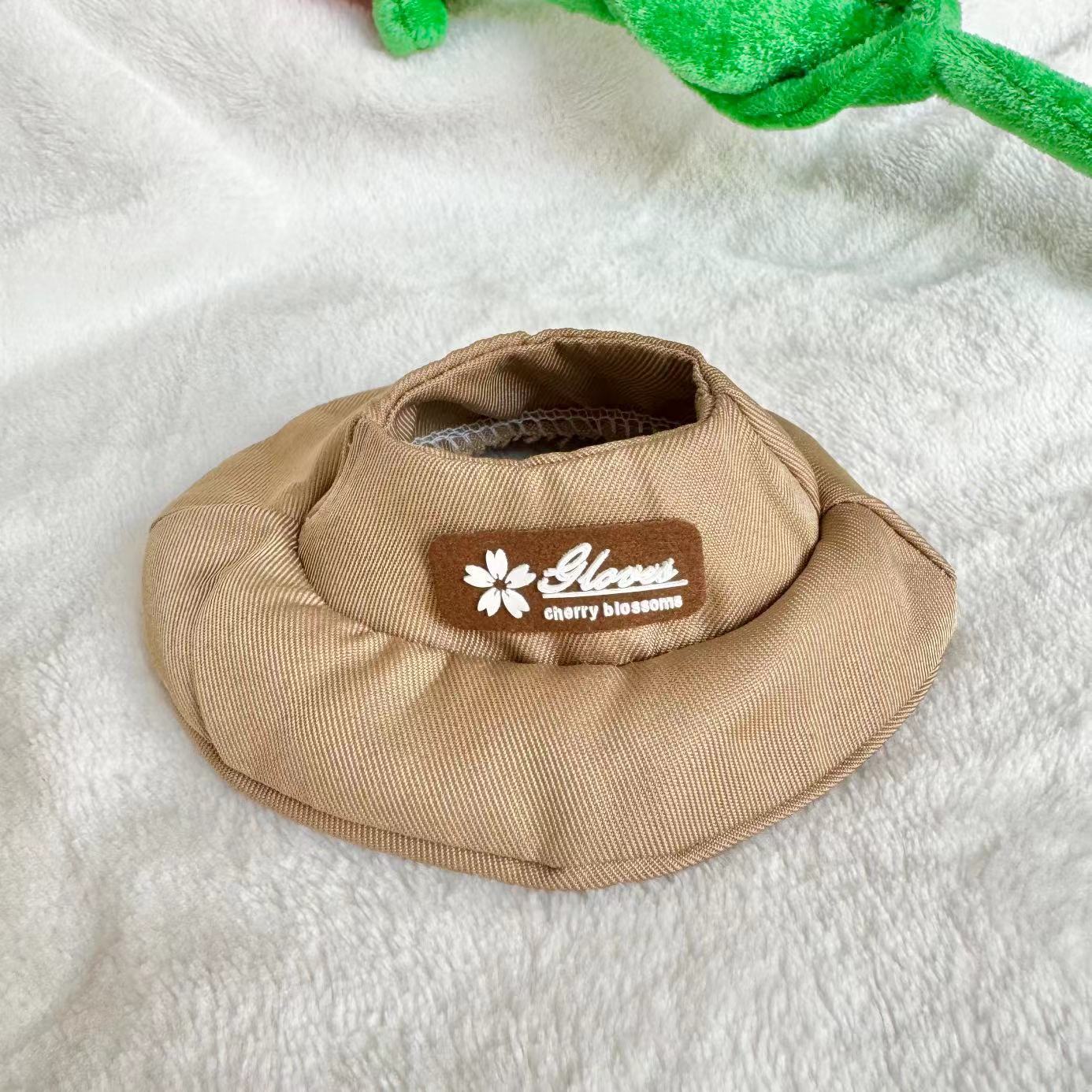 [Clothes only] 17cm blind box Labubu pendant baby clothes small animal hat Labubu trendy bucket hat accessories