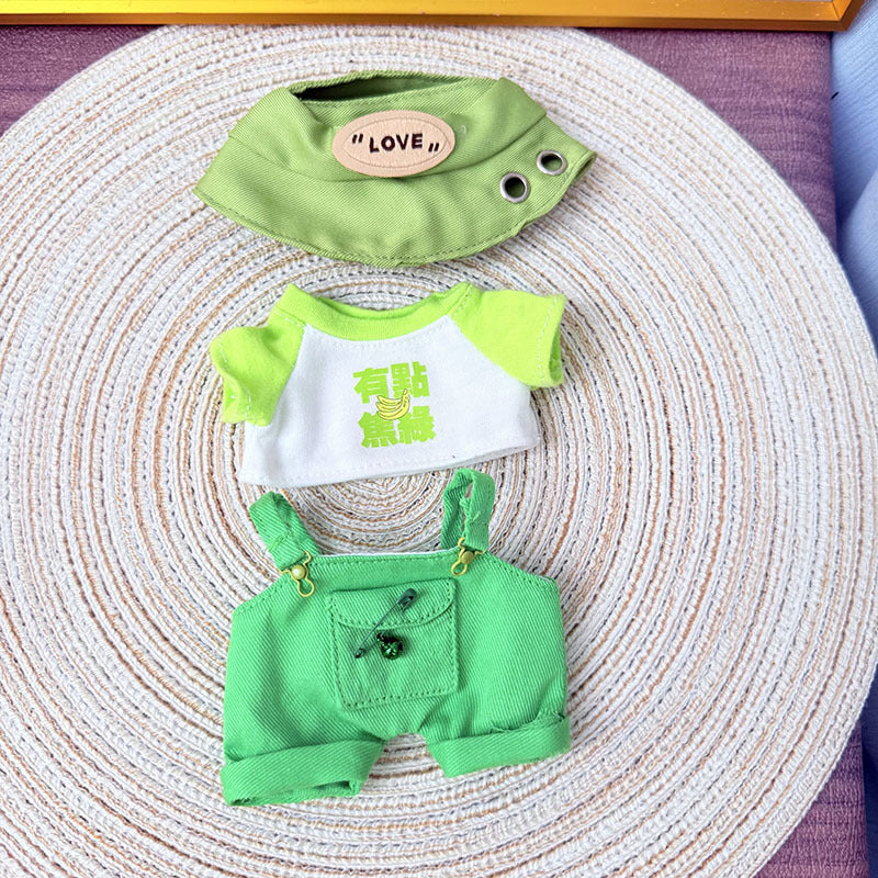 [Clothes only] First and second generation Labubu clothes pendant Labubu sitting baby clothes flying policewoman suit cute