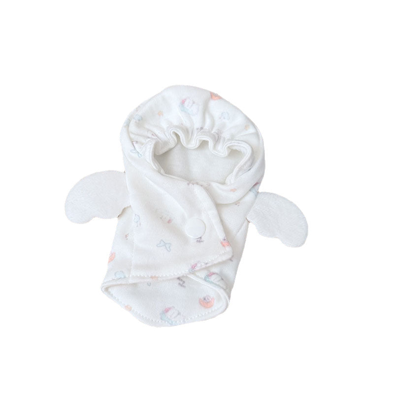 [Clothes only] One, two and three generations of Labubu clothes pendant Labubu sitting baby clothes angel wrap bag is cute
