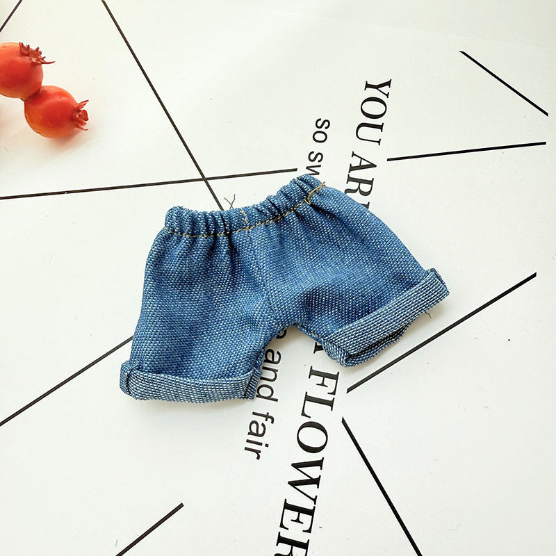 [Clothes only] One, two and three generations of keychains Labubu clothes pendant Labubu baby clothes knitted sweater hat set