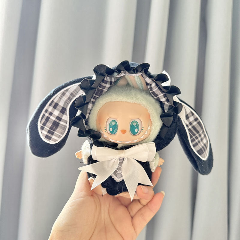 [Clothes only] First and second generation keychain Labubu clothes pendant Labubu baby clothes Rabbit Alice onesie cute