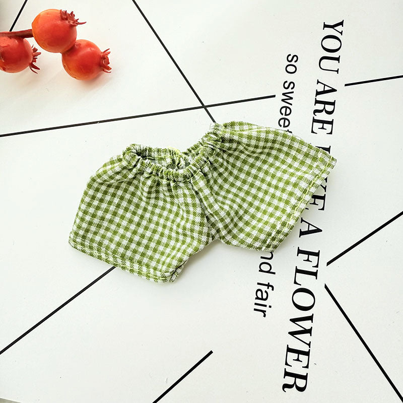 [Clothes only] One, two and three generations of keychains Labubu clothes pendant Labubu baby clothes knitted sweater hat set