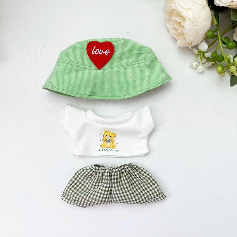 [Clothes only] Second generation blind box Labubu clothes vinyl face pendant Labubu sitting party series baby clothes cute