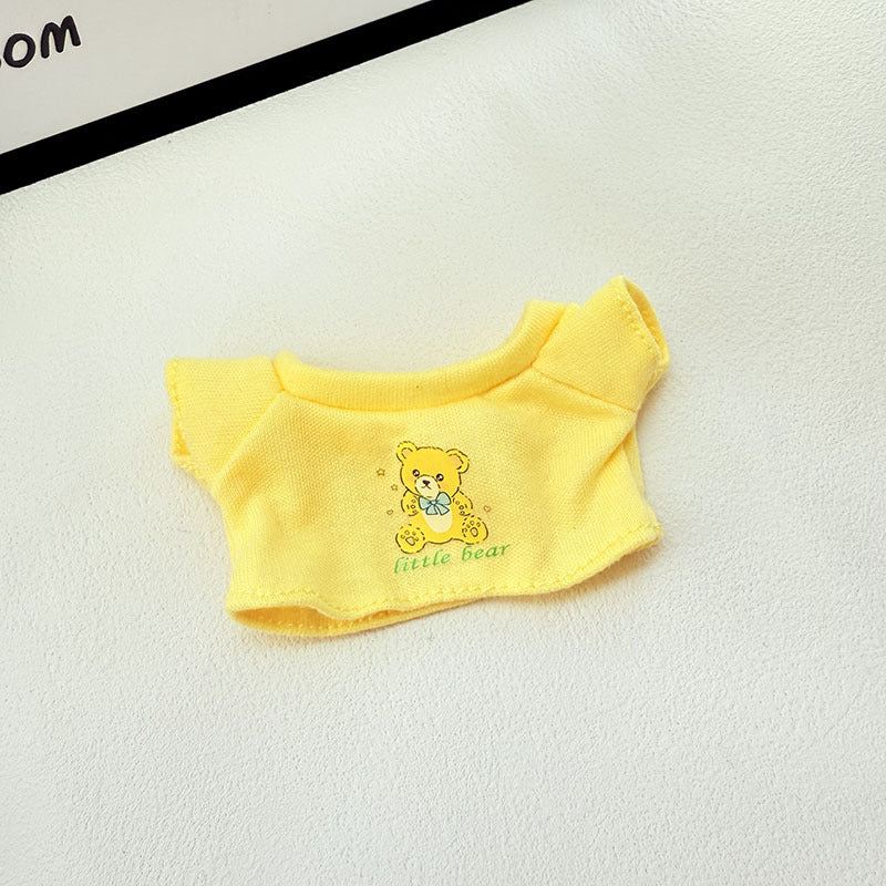 [Clothes only] First and second generation Labubu clothes pendant Labubu sitting baby clothes triangle overalls set tide
