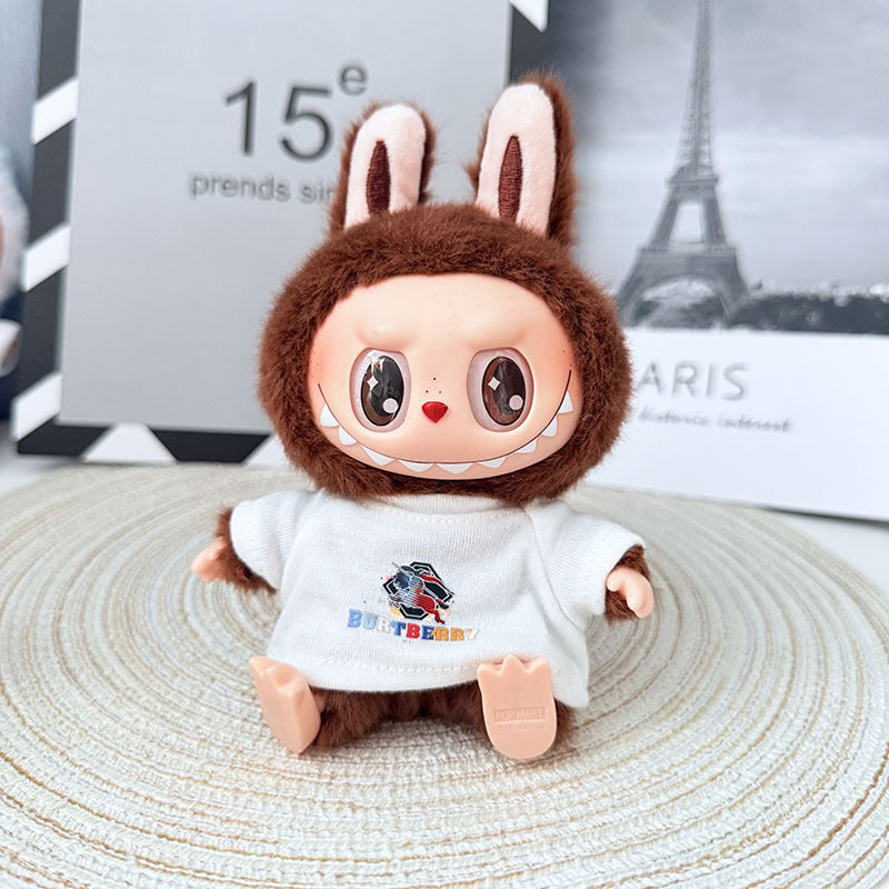 [Clothes only] First and second generation Labubu clothes pendant Labubu sitting party baby clothes trendy modern casual wear