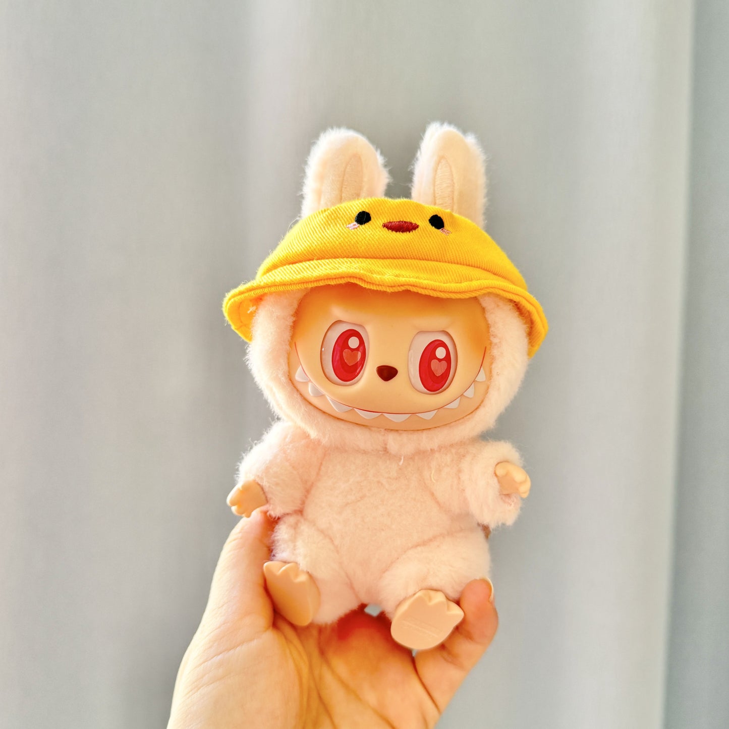 [Clothes only] First and second generation keychain Labubu clothes pendant Labubu cloth for small animal hat set cute