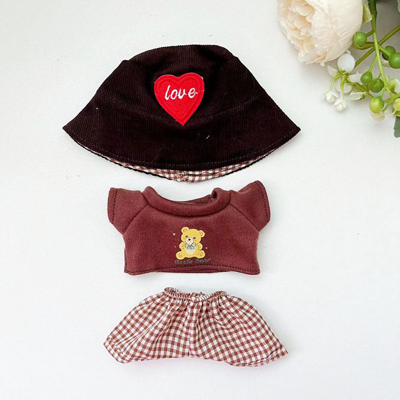 [Clothes only] Second generation blind box Labubu clothes vinyl face pendant Labubu sitting party series baby clothes cute