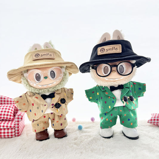 [Clothes only] First and second generation Labubu clothes pendant Labubu baby clothes sit party trendy suit suit cute