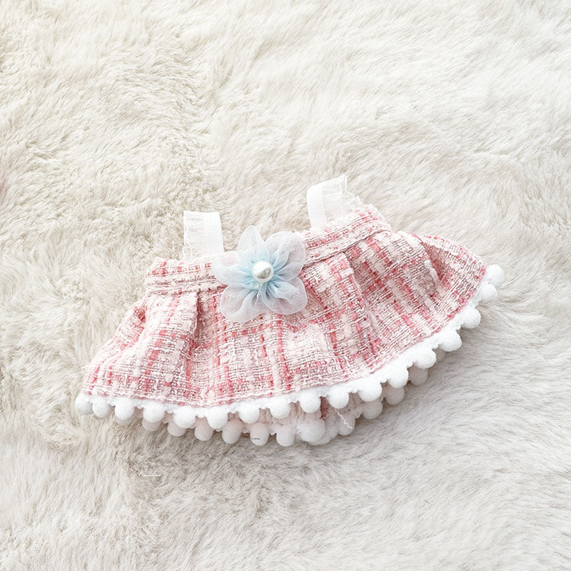 [Clothes only] First and second-generation Labubu clothes pendant Labubu sitting party baby clothes fragrant skirt set cute