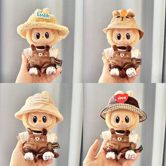 [Clothes only] First and second generation keychain Labubu clothes pendant Labubu sitting party dog repair suit cute