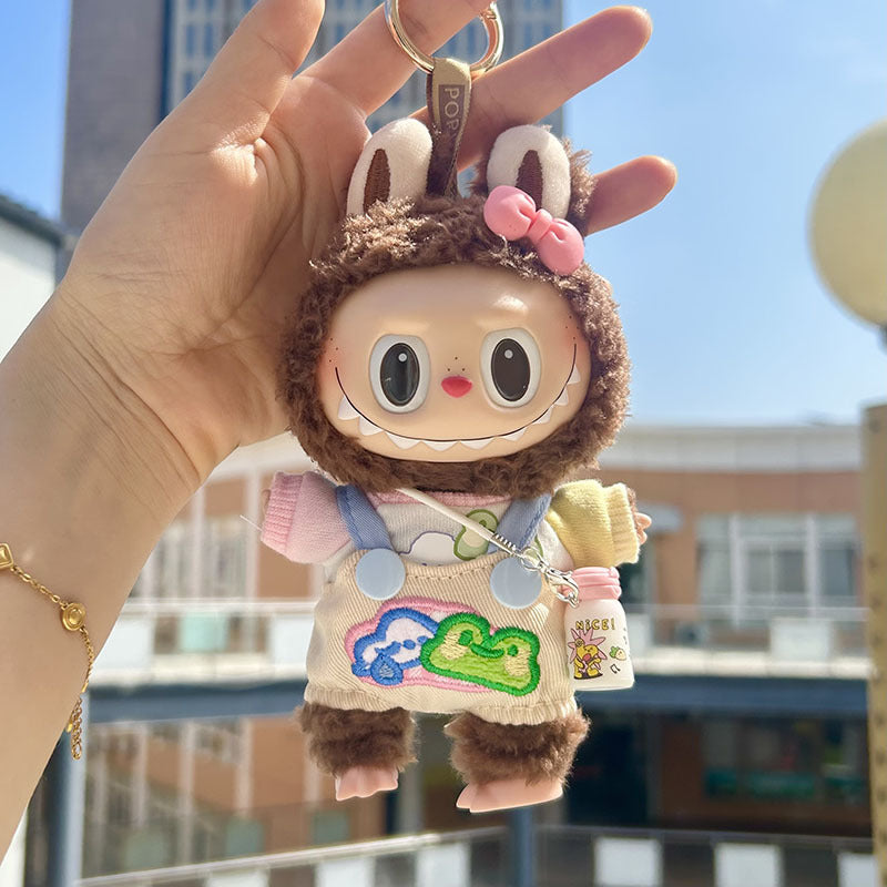 [Clothes only] 17cm pendant, rabub clothes, frog kettle set, abubu doll clothes, cute and cute.