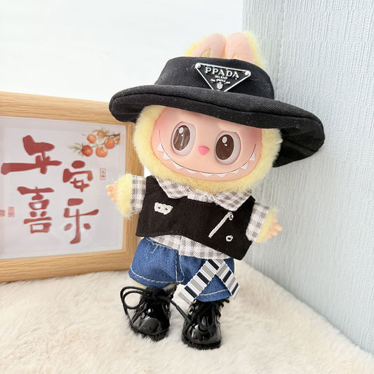 Clothes only] blind box Labubu clothes pendant Labubu baby clothes chess adventure queen salt cool boy cute