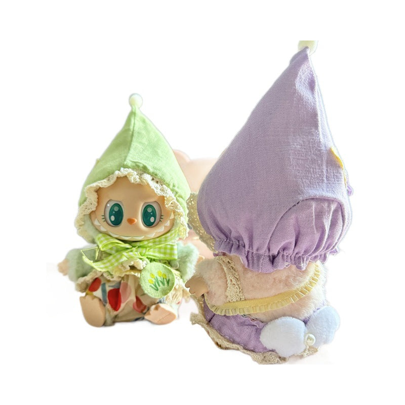 [Clothes only] 1st/2nd generation Labubu clothes pendant Labubu sitting party baby clothes little witch suit cute