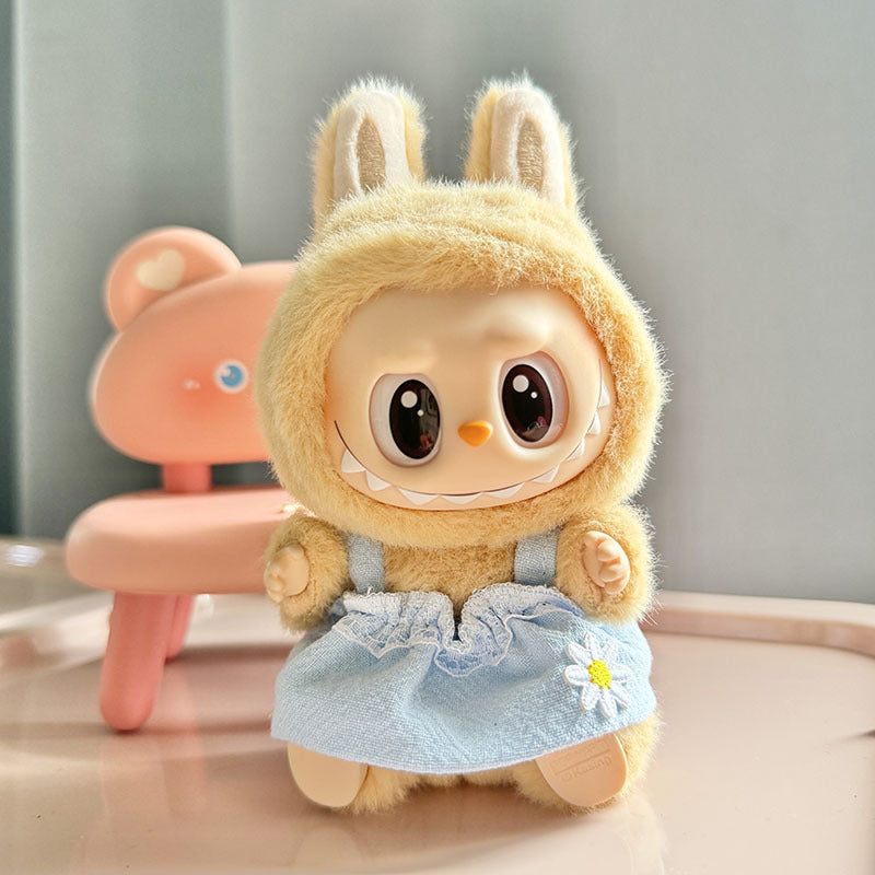[Clothes only] 1st/2nd generation blind box Labubu clothes keychain Labubu sitting party series baby clothes cute