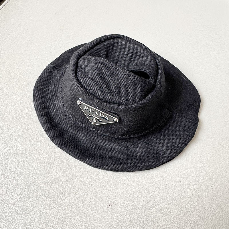 [Clothes only] 17cm blind box Labubu pendant baby clothes small animal hat Labubu trendy bucket hat accessories