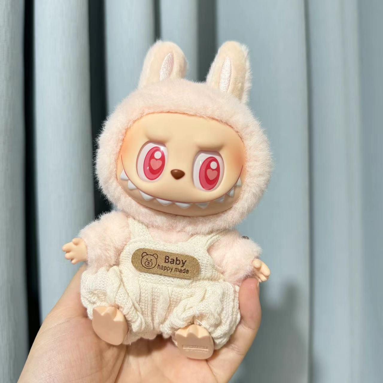 [Clothes only] 1st/2nd generation Labubu clothes pendant Labubu sitting party baby clothes lazy Tony suit