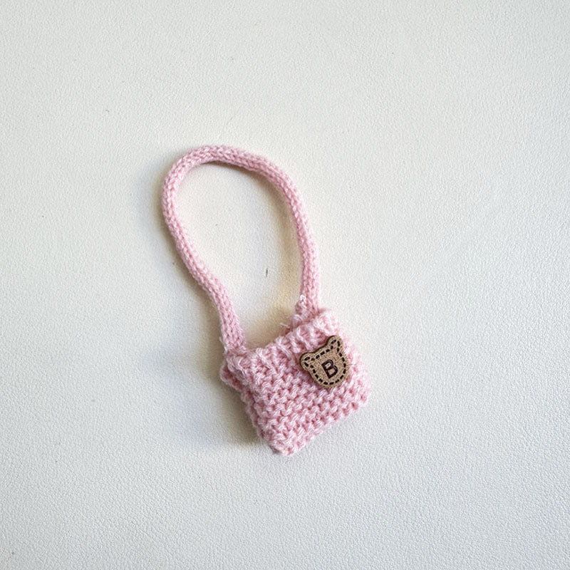 [Clothes only] First and second generation keychain Labubu clothes pendant Rab cloth button sweater jeans set cute