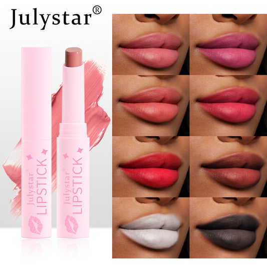 Halloween matte velvet lipstick cross-border beauty does not fade and does not stick to the cup, natural and long-lasting moisturizing black lipstick