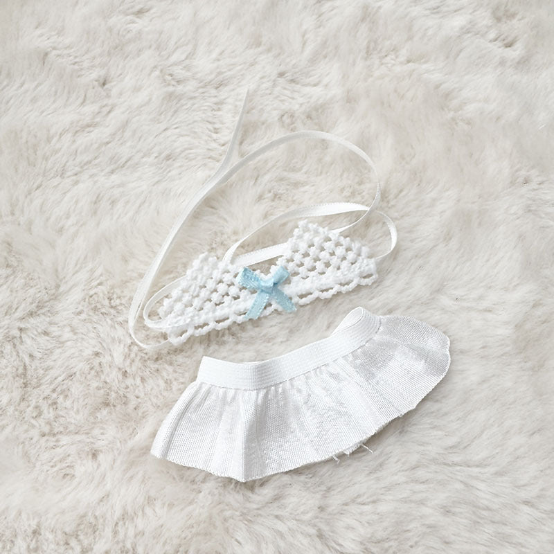[Clothes only] First and second generation Labubu clothes pendant Labubu sitting party baby clothes swimsuit hat set cute