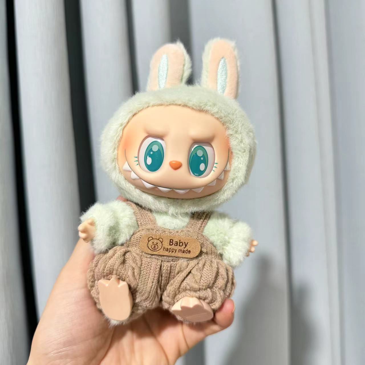 [Clothes only] 1st/2nd generation Labubu clothes pendant Labubu sitting party baby clothes lazy Tony suit