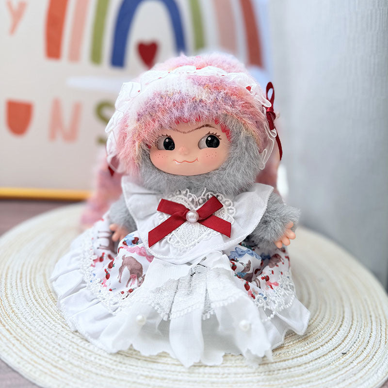 Baby clothes only] The star has the same sweet heart WAKUKU Wow Kuku Mao Mao Tide Fun Party Series Blind Box Doll Baby Clothes