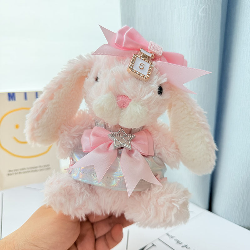 [Clothes only] First and second generation keychain Labubu clothes pendant Labubu baby clothes laser skirt set lulu pig