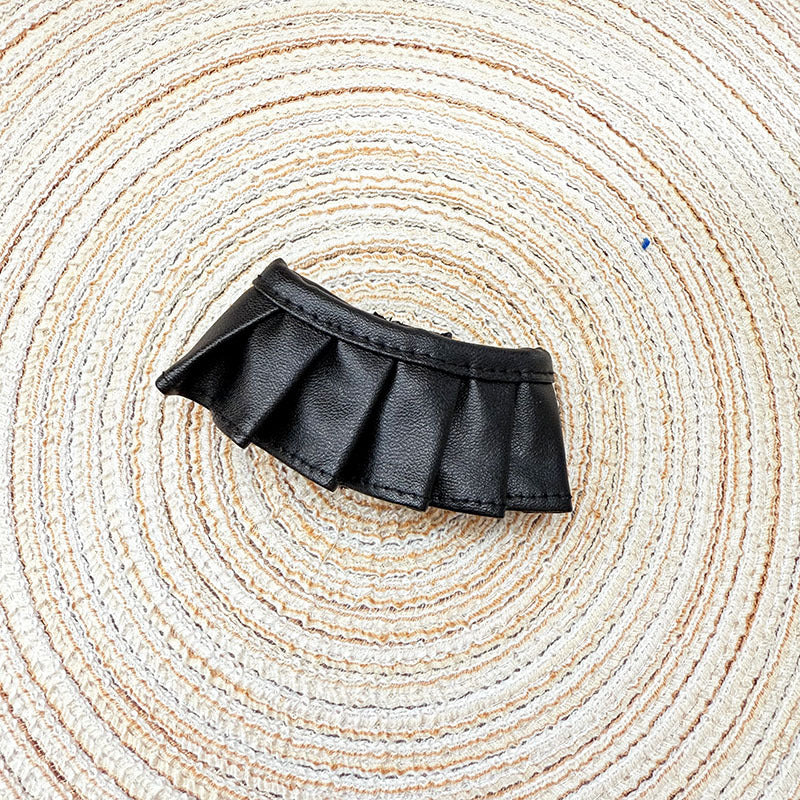 [Clothes only] 17cm Labubuwa clothes LABUBU blind box sitting party one, two, three generations of cool sweet leather clothes