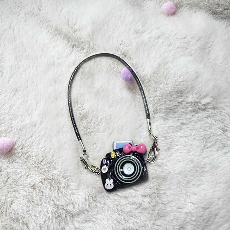 [Clothes only] First and second generation keychain Labubu clothes pendant Labubu sitting party knitted strap skirt