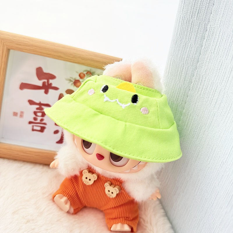 Clothes only] First and second generation Labubu clothes pendant Labubu sitting baby clothes sweetheart school flower skirt set cute