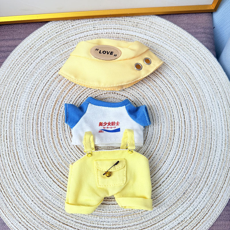 [Clothes only] First and second generation Labubu clothes pendant Labubu sitting baby clothes flying policewoman suit cute